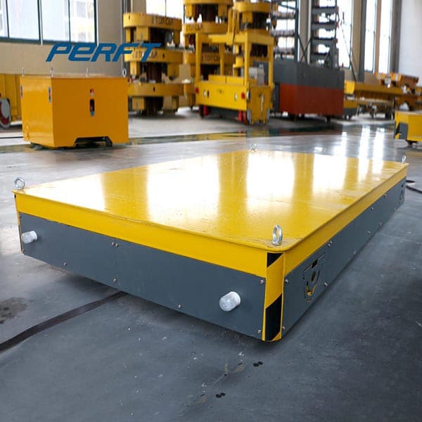 agv transfer cart with wheel locks 5 ton